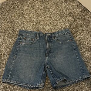 Zara Denim Blue Jean Shorts